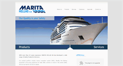 Desktop Screenshot of maritahellas.gr